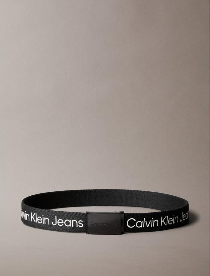 Calvin Klein Koppelriem CANVAS LOGO METALLIC BUCKLE BELT - Foto 3
