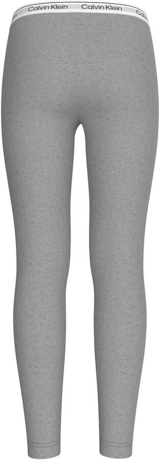 Calvin Klein Legging 2PK LEGGING voor kinderen tot 16 jaar met elastische logo-taileband (set 2-delig)