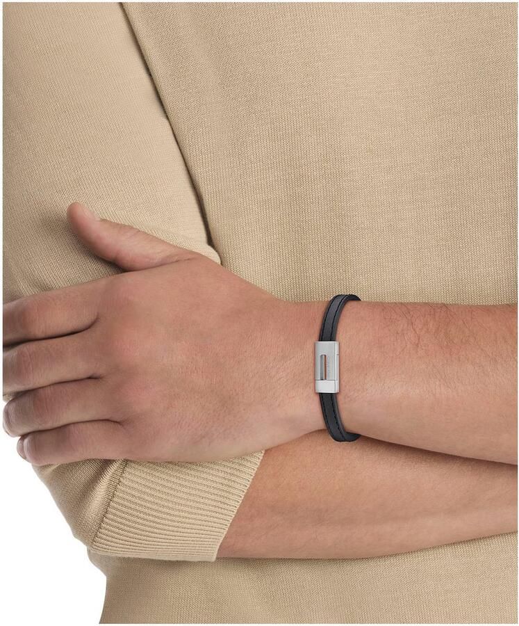 Calvin Klein Leren armband CK EXPOSED 35100020 35100021