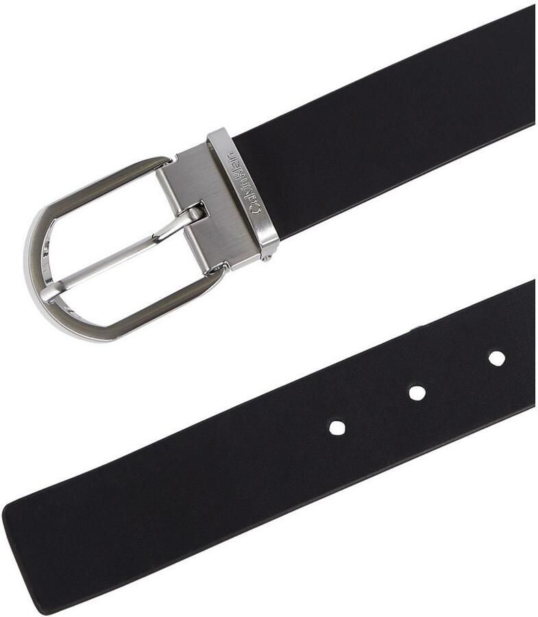 Calvin Klein Leren riem ADJ CASUAL ROUND 35MM