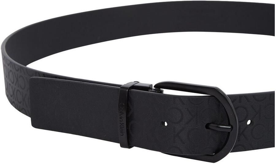 Calvin Klein Leren riem ADJ CASUAL ROUND MONO 35MM - Foto 2