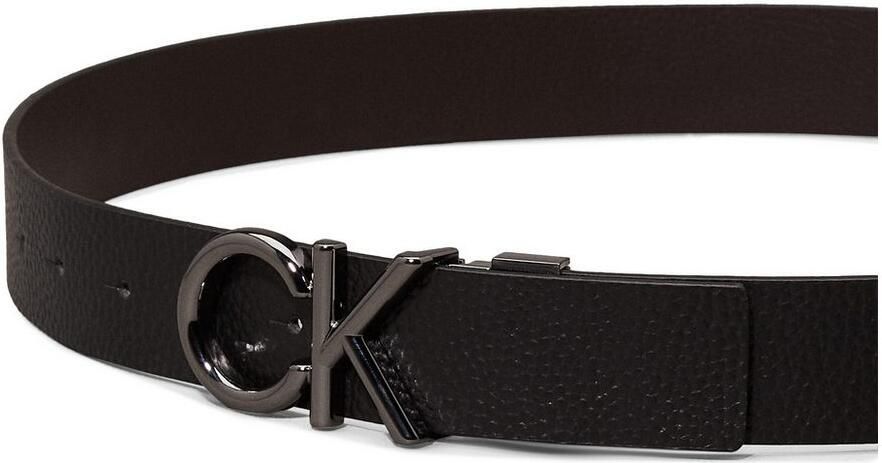 Calvin Klein Leren riem ADJ REV CK METAL BOMBE PB 35MM - Foto 6