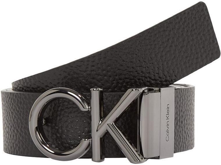Calvin Klein Leren riem ADJ REV CK METAL BOMBE PB 35MM - Foto 5