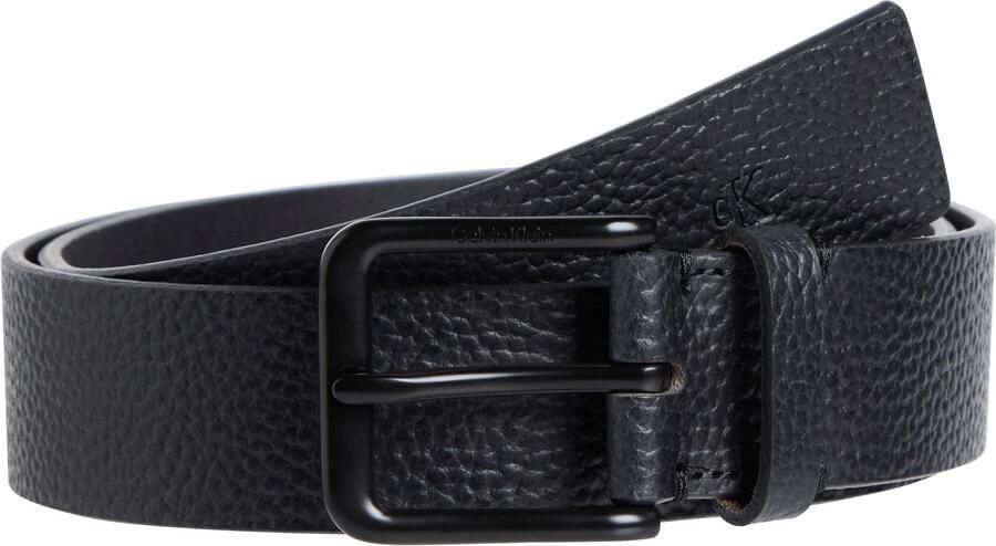 Calvin Klein Leren riem CASUAL PIN BUCKLE 35MM in minimalistisch ontwerp