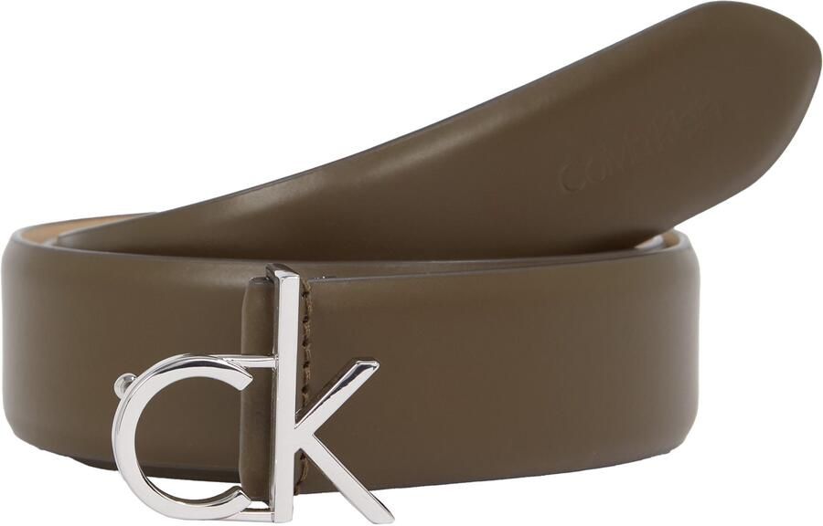 Calvin Klein Leren riem CK BUCKLE BELT 3.0_SMOOTH - Foto 4