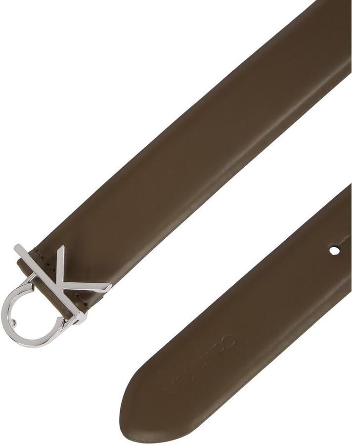 Calvin Klein Leren riem CK BUCKLE BELT 3.0_SMOOTH