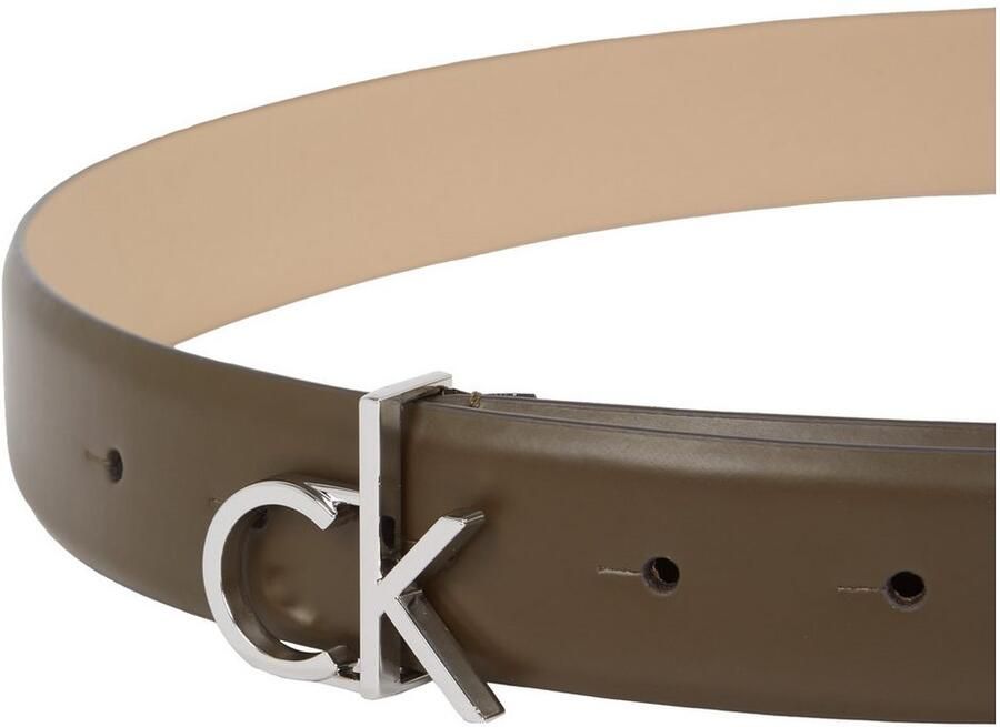 Calvin Klein Leren riem CK BUCKLE BELT 3.0_SMOOTH - Foto 2