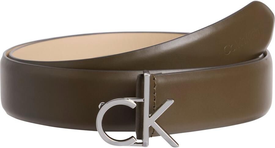 Calvin Klein Leren riem CK BUCKLE BELT 3.0_SMOOTH - Foto 3