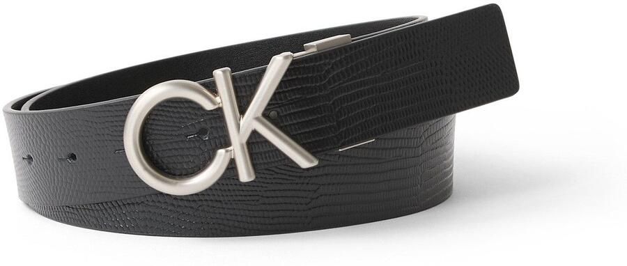 Calvin Klein Leren riem CK HALLMARK LOGO 35MM ADJ - Foto 5