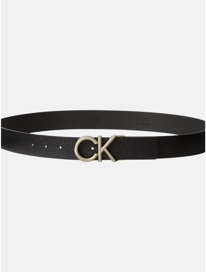Calvin Klein Leren riem CK HALLMARK LOGO 35MM ADJ - Foto 2