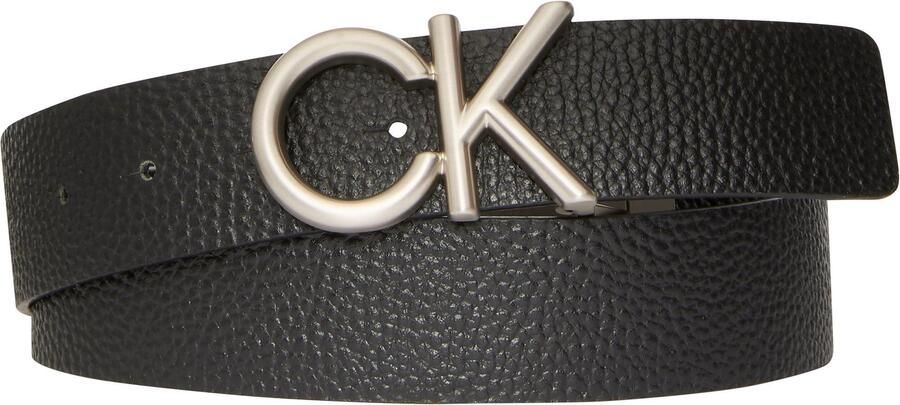 Calvin Klein Leren riem CK HALLMARK LOGO 35MM ADJ REV - Foto 6