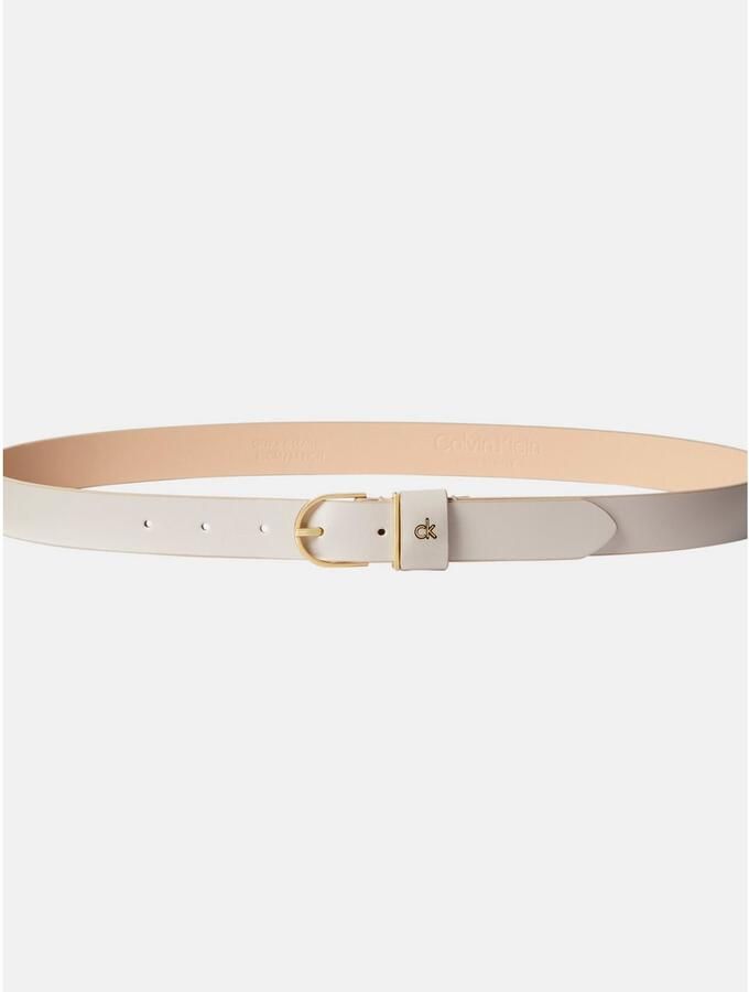 Calvin Klein Leren riem CK METAL LOOP ROUND BUCKLE 25MM - Foto 4