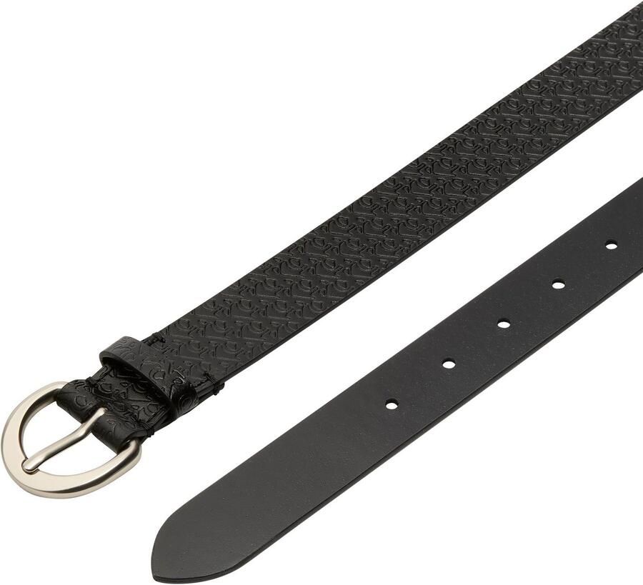 Calvin Klein Leren riem CLASSIC BUCKLE AOP 30MM