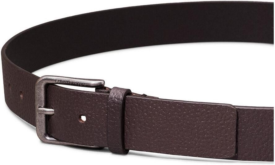 Calvin Klein Leren riem CLASSIC CASUAL BELT 35MM Logoprand eenvoudige doornsluiting - Foto 2