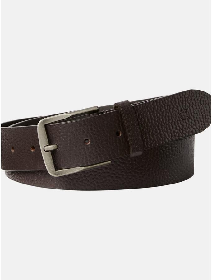 Calvin Klein Leren riem CLASSIC FLAT 35MM