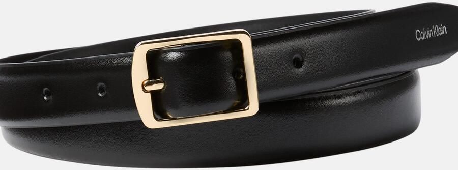 Calvin Klein Leren riem CLASSIC SQUARE BUCKLE BELT 20MM - Foto 5