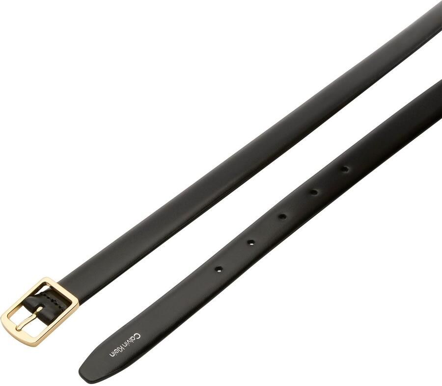 Calvin Klein Leren riem CLASSIC SQUARE BUCKLE BELT 20MM