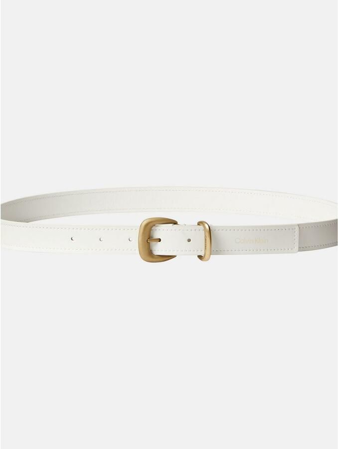 Calvin Klein Leren riem Regular fit verstelbare maat - Foto 2