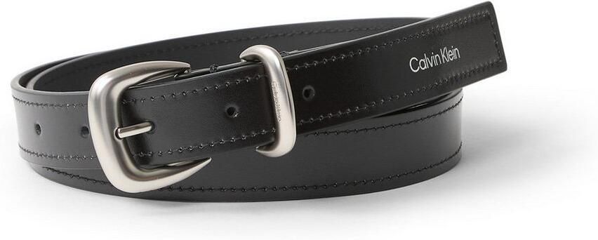 Calvin Klein Leren riem Regular fit verstelbare maat - Foto 4