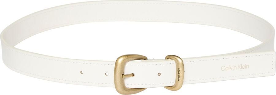 Calvin Klein Leren riem Regular fit verstelbare maat - Foto 4