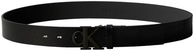 Calvin Klein Leren riem MONOGRAM BUCKLE 35MM In grootte verstelbaar - Foto 5