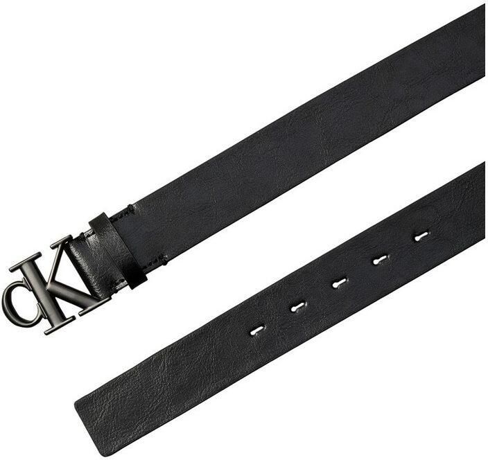 Calvin Klein Leren riem MONOGRAM BUCKLE 35MM In grootte verstelbaar - Foto 3