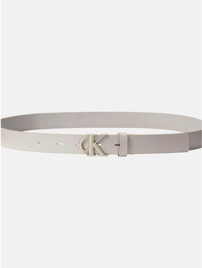 Calvin Klein Leren riem Monogram Plaque Buckle 25MM - Foto 3