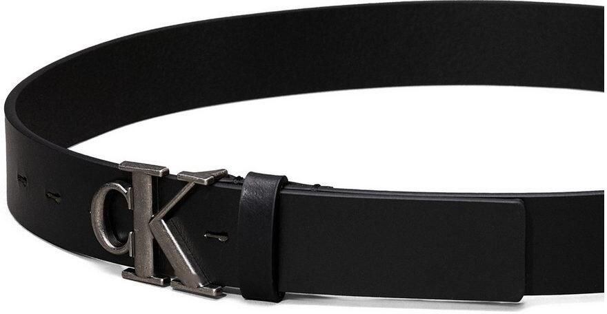 Calvin Klein Leren riem MONOGRAM PLAQUE BUCKLE 35MM - Foto 3