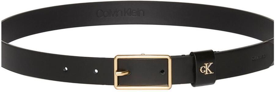 Calvin Klein Leren riem In grootte verstelbaar