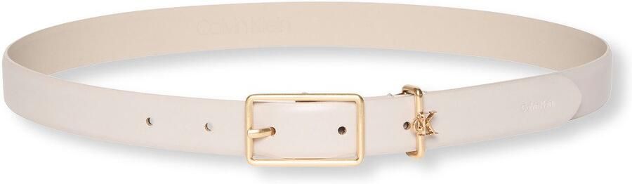 Calvin Klein Leren riem In grootte verstelbaar