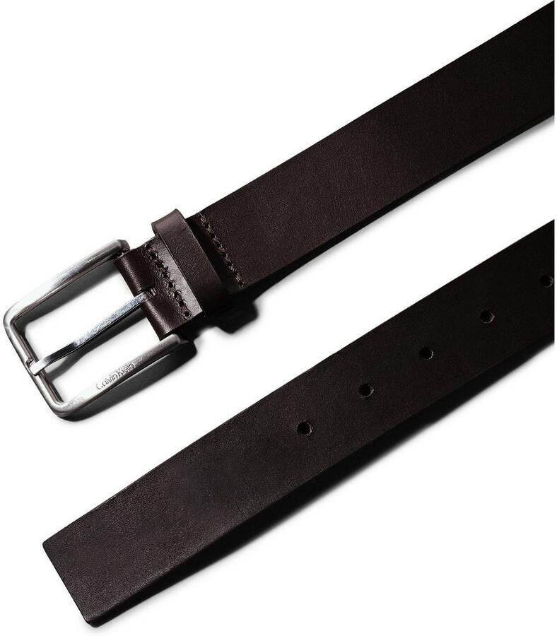 Calvin Klein Leren riem WARMTH 35MM met gestempeld logo