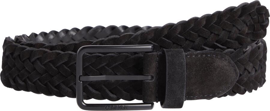 Calvin Klein Leren riem WARMTH BRAIDED SUEDE 35MM - Foto 3
