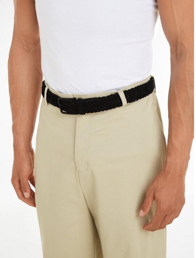 Calvin Klein Leren riem WARMTH BRAIDED SUEDE 35MM - Foto 2