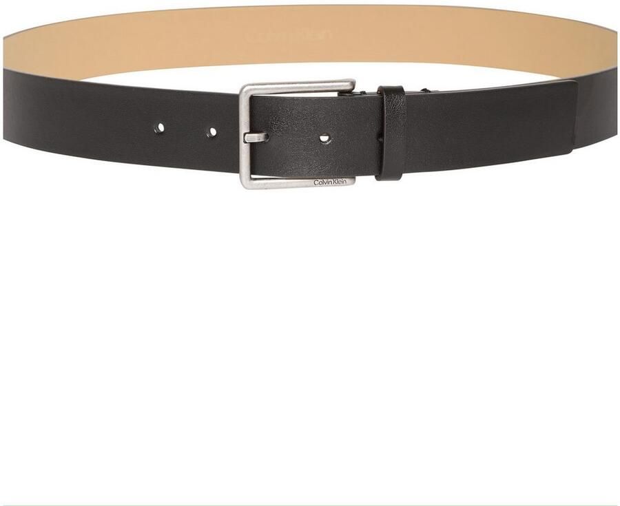 CK Calvin Klein Leren riem met doornsluiting model 'WARMTH BUCKLE'