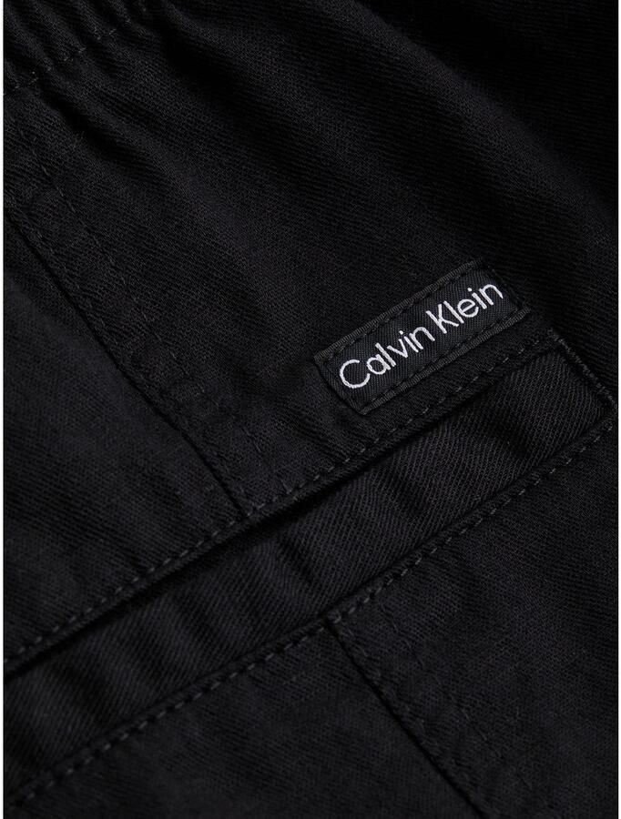 Calvin Klein Linnen broek SOFT LINEN PANT