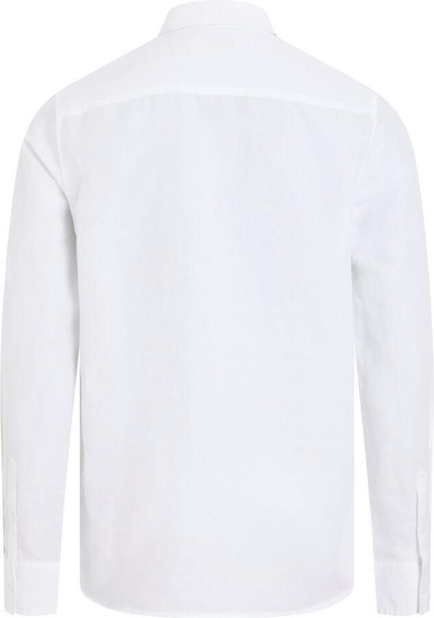Calvin Klein Jeans Overhemd Lange Mouw LINEN COTTON SHIRT - Foto 6