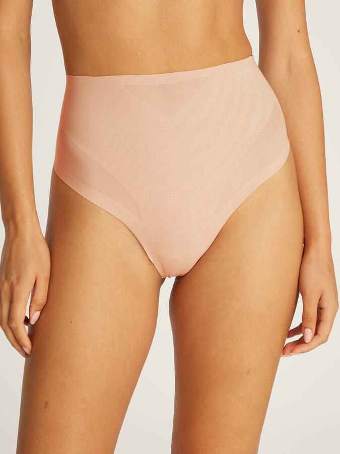 Calvin Klein Modellerende string SCULPTED FIRM MESH THONG met vormend effect shapewear - Foto 10