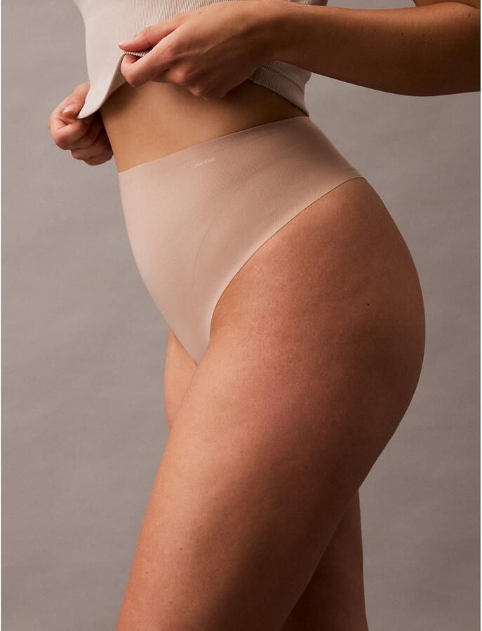 Calvin Klein Modellerende string SCULPTED FIRM MESH THONG met vormend effect shapewear - Foto 4