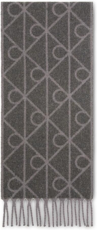 Calvin Klein Modieus sjaaltje AOP BRUSHED HW SCARF Perfect voor dagelijks gebruik - Foto 4