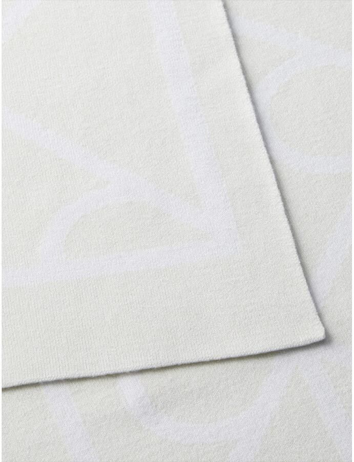 Calvin Klein Modieus sjaaltje AOP JCQ FINE RIB SCARF Perfect voor dagelijks gebruik