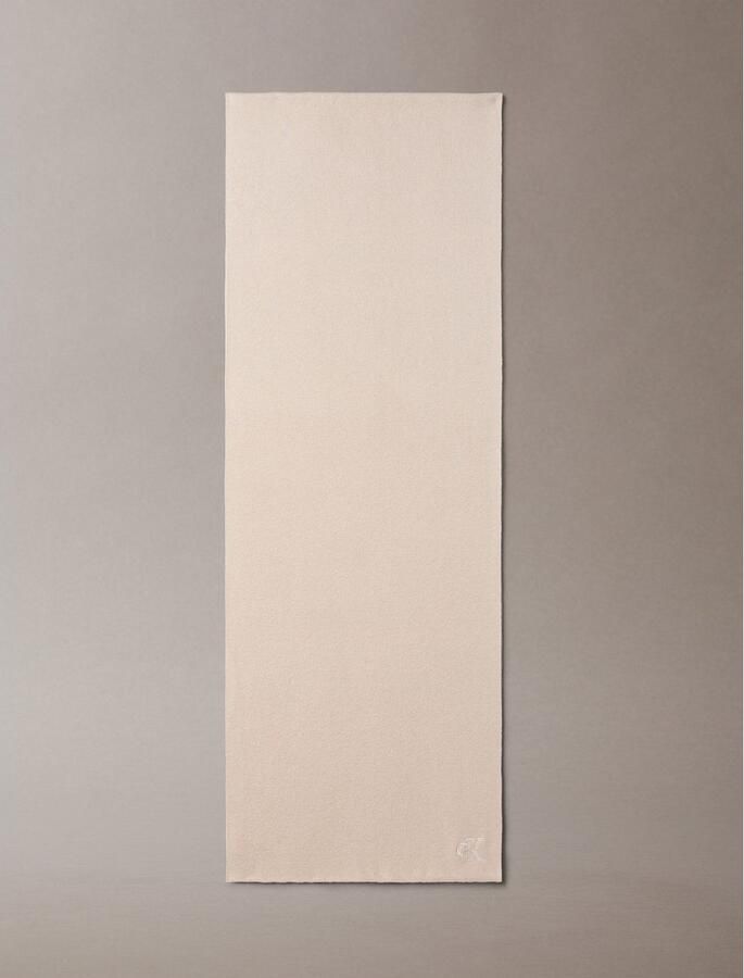 Calvin Klein Modieus sjaaltje CK FINE RIB SCARF met klassiek effen design - Foto 3