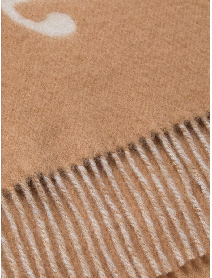 Calvin Klein Modieus sjaaltje SCRIPTED LOGO BRUSHED WOOL SCARF - Foto 2
