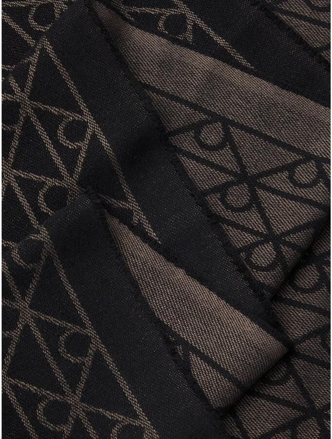 Calvin Klein Modieus sjaaltje TONAL AOP WOOL LW SCARF Perfect voor dagelijks gebruik - Foto 2