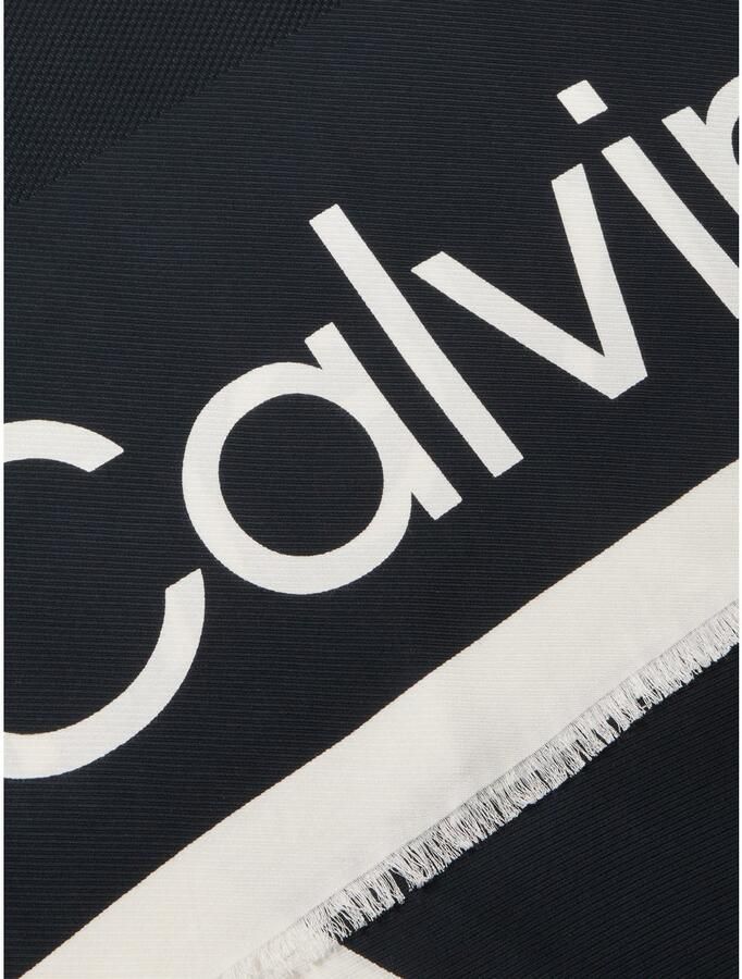 Calvin Klein Jeans Sjaal BOLD LOGO CONTRAST SCARF LV04F8052G - Foto 4