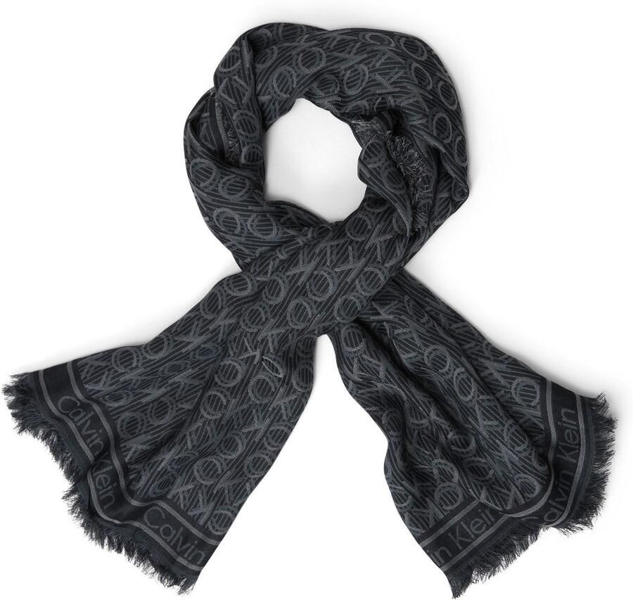 Calvin Klein Modieuze sjaal Monogram Jaquard Schal - Foto 5