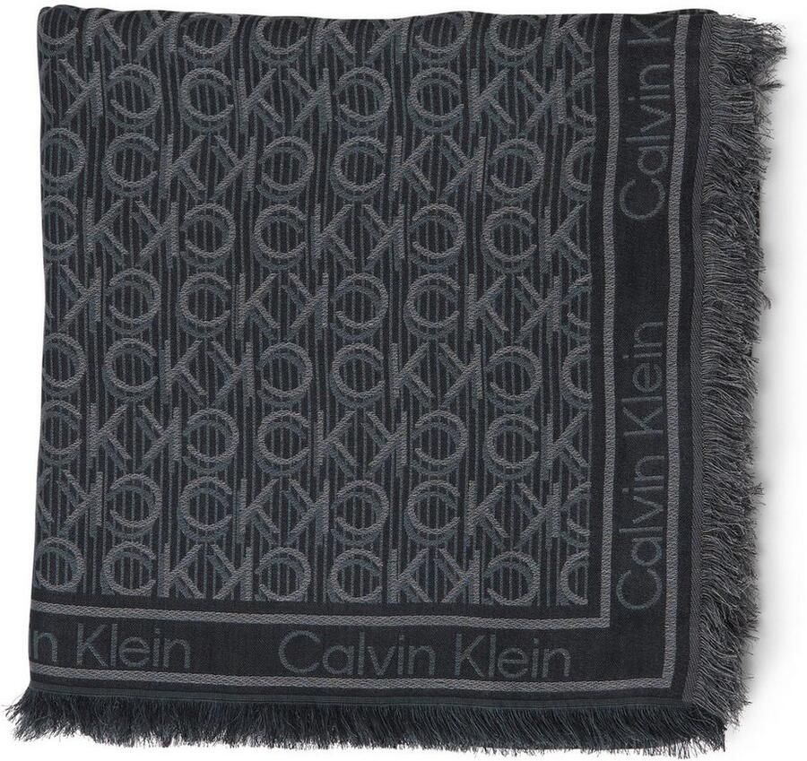 Calvin Klein Modieuze sjaal Monogram Jaquard Schal