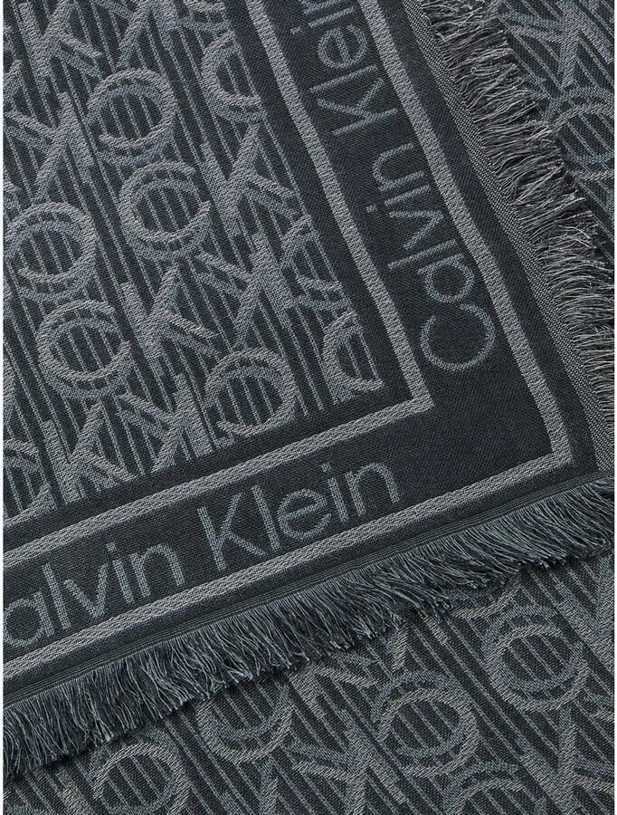 Calvin Klein Modieuze sjaal Monogram Jaquard Schal - Foto 4