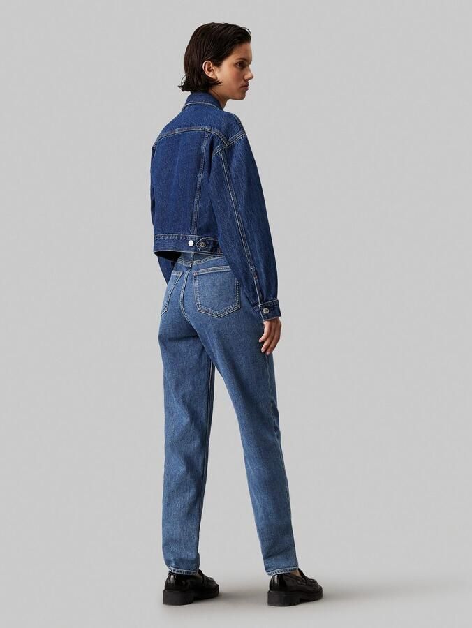Calvin Klein Blauwe Katoenen Denim Jeans en Broeken Blue Dames - Foto 3