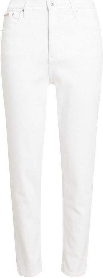 Calvin Klein Mom jeans MOM JEAN met logo-badge - Foto 5