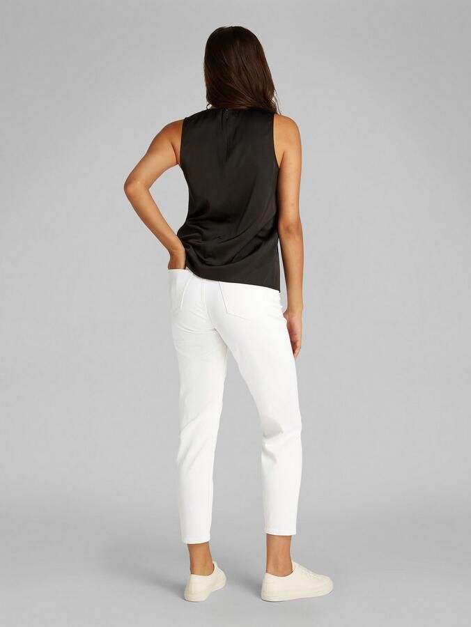 Calvin Klein Mom jeans MOM JEAN met logo-badge - Foto 3